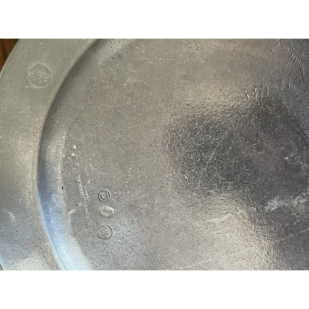 Wilton Armetale Pennsylvania Bicentennial Pewter Plate‎ 1776 1976 Liberty Bell